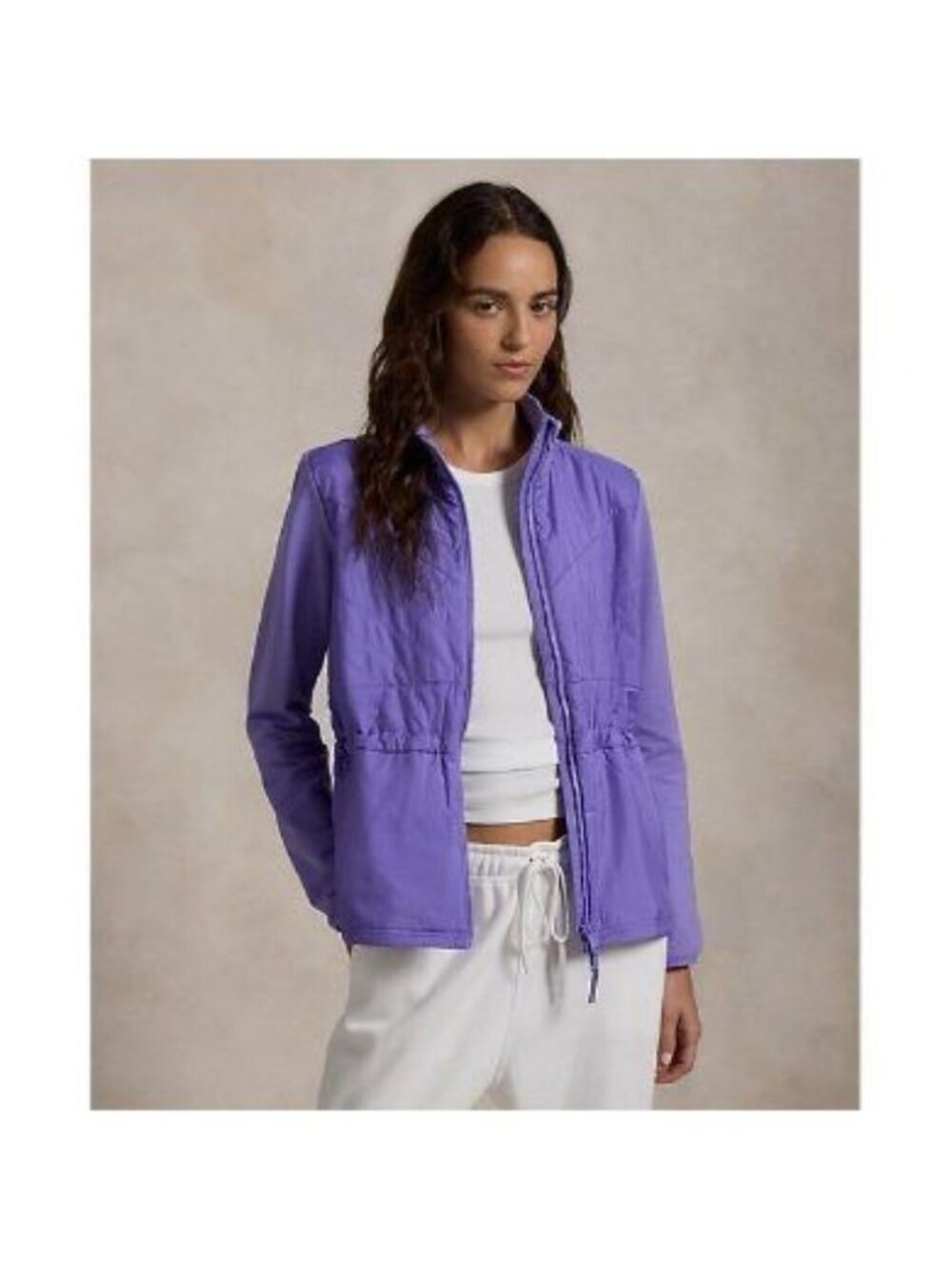 NEW RLX Ralph Lauren Women's L Quilted Front Hybrid Jacket NWT $198 - Picture 2 of 6